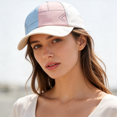 Pastel Geo Panel Sport Cap