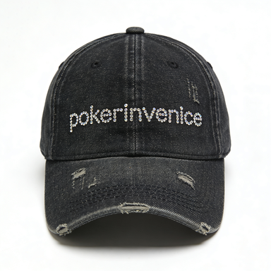 Rhinestone Lettering Vintage Cap