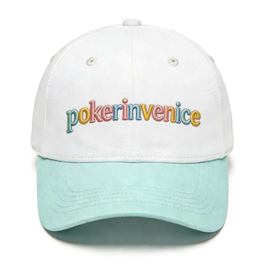 Two-Tone Colorful Letter Cap