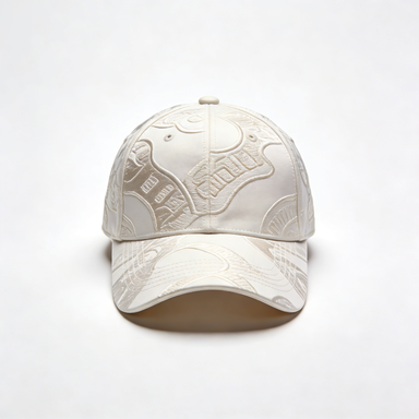 Embossed Pattern Luxury Cap