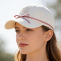 Bow-knot Emblem Cap