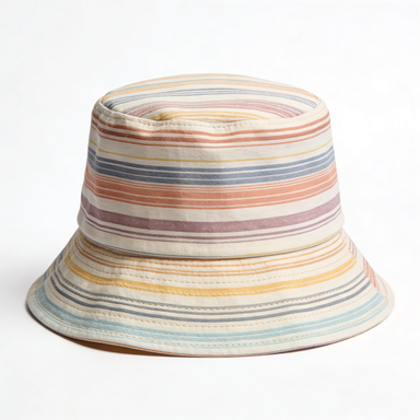 Pastel Multistripe Bucket Hat