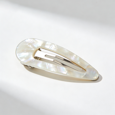 Elegant Iridescent MOP Hair Clip